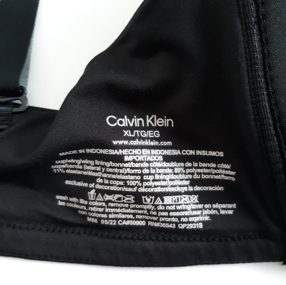 Calvin Klein Lined Wireless Bra XL - Picture 5 of 5